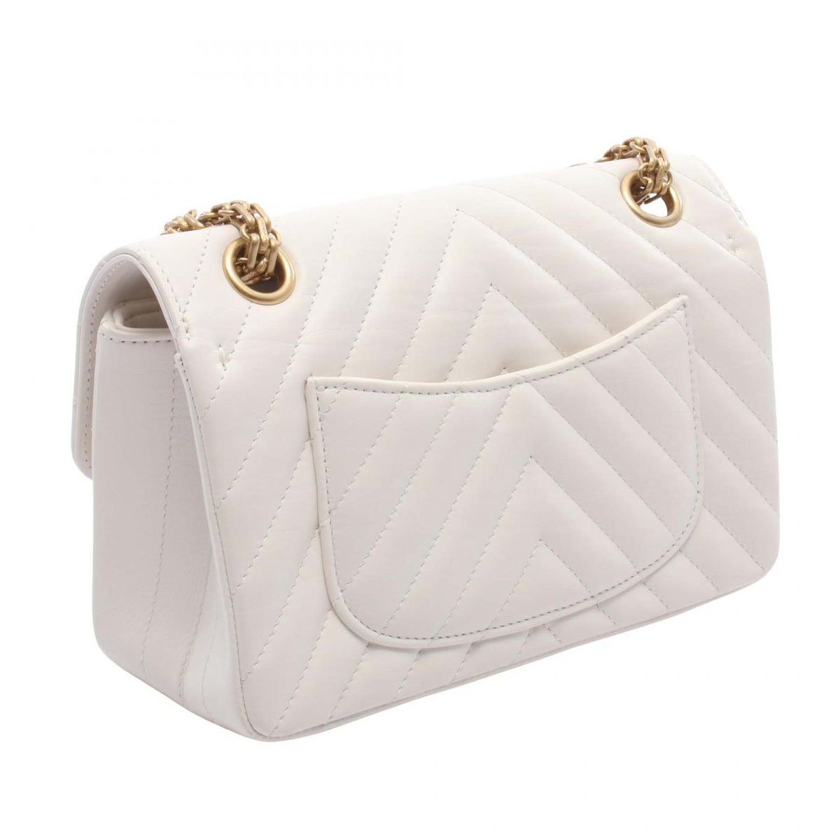 Chanel Reissue 2.55 Chevron Calfskin Single Flap 224