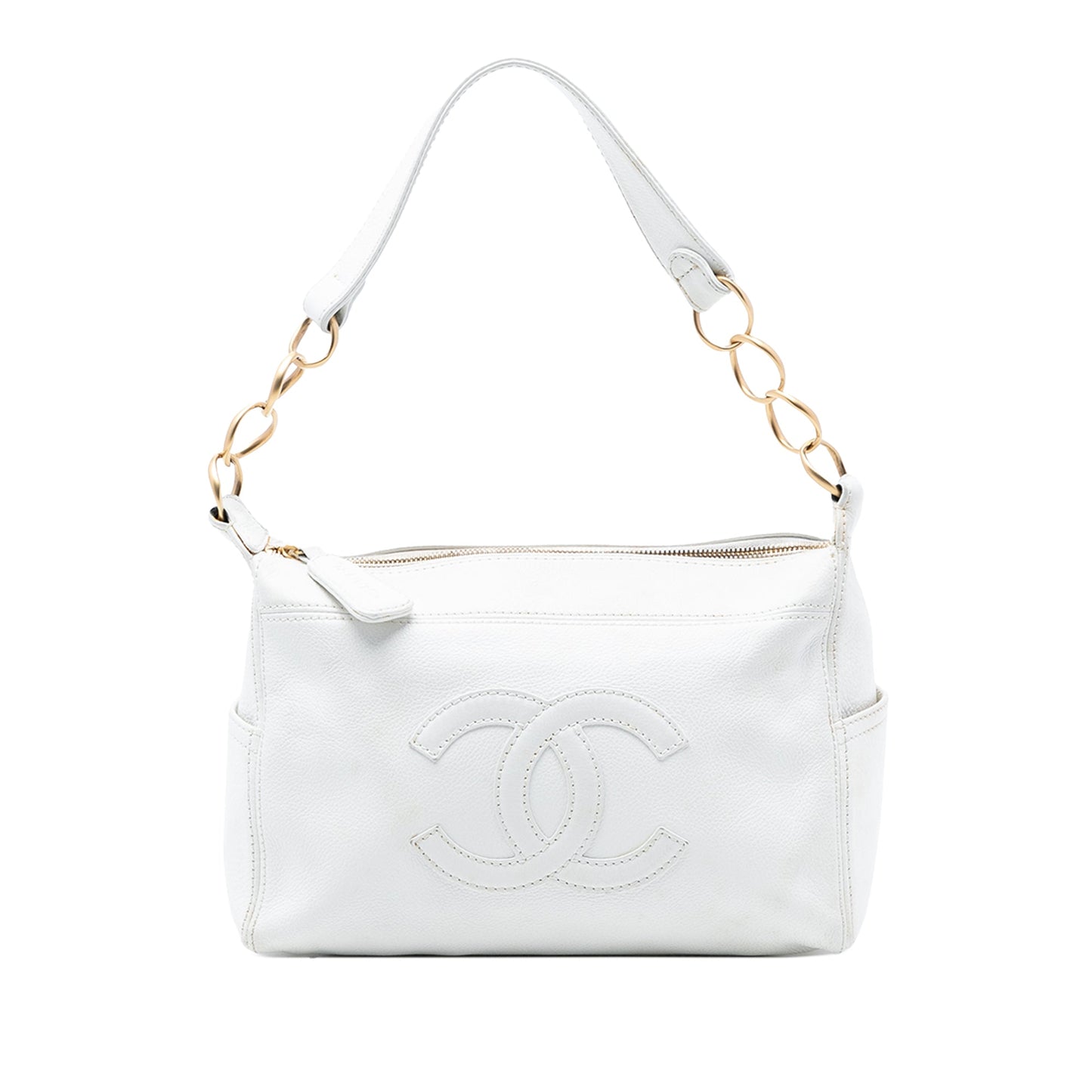 Chanel CC Caviar Chain Shoulder Bag