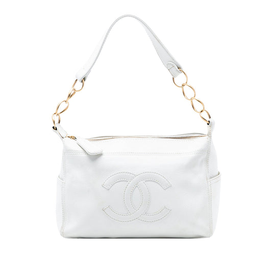 Chanel CC Caviar Chain Shoulder Bag