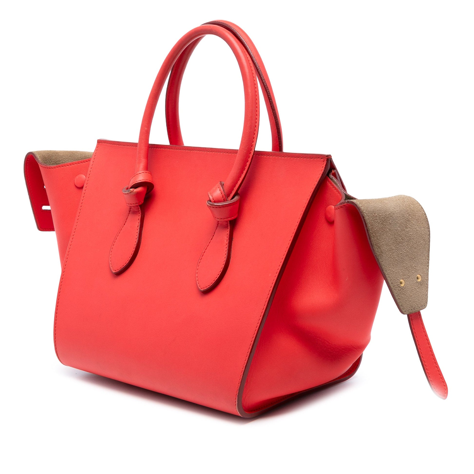 Celine Small Grained Calfskin Tie Knot Handbag