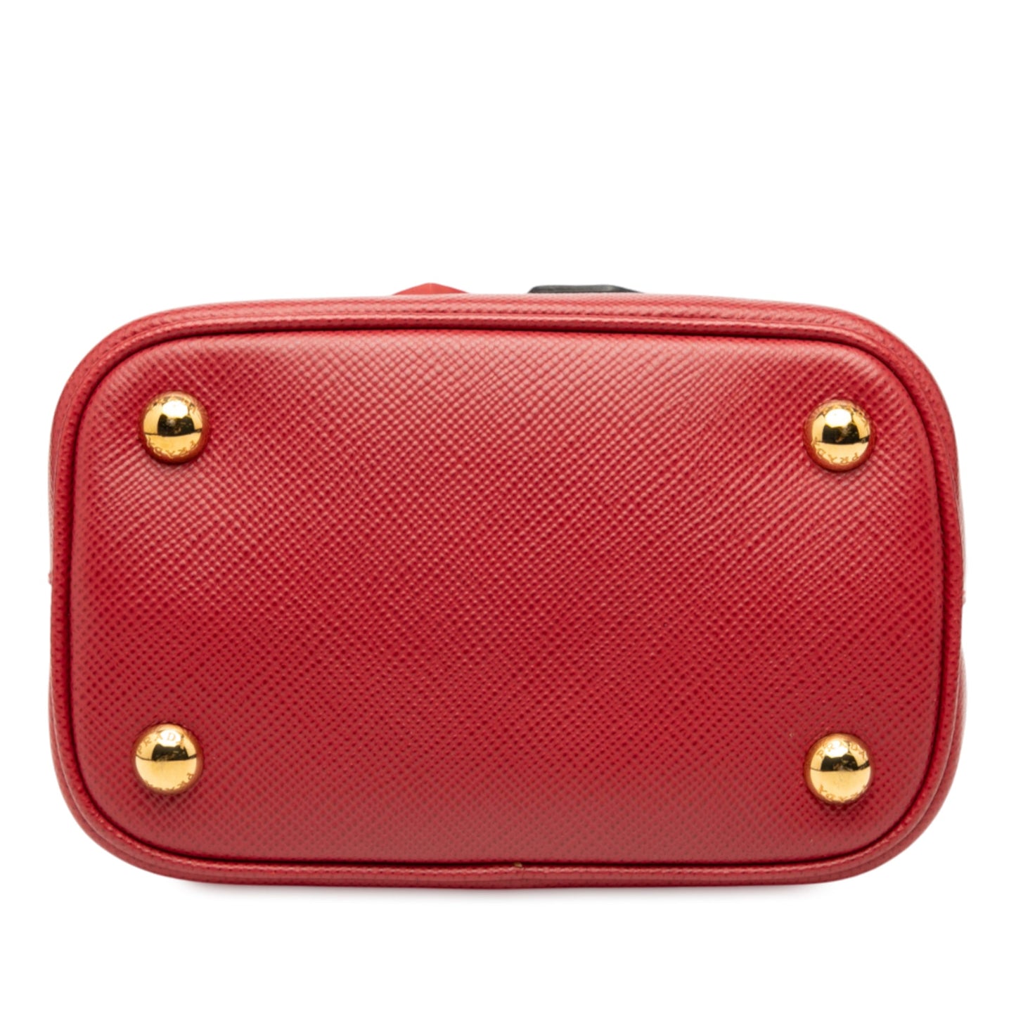 Prada Small Embellished Saffiano Cuir Panier Satchel
