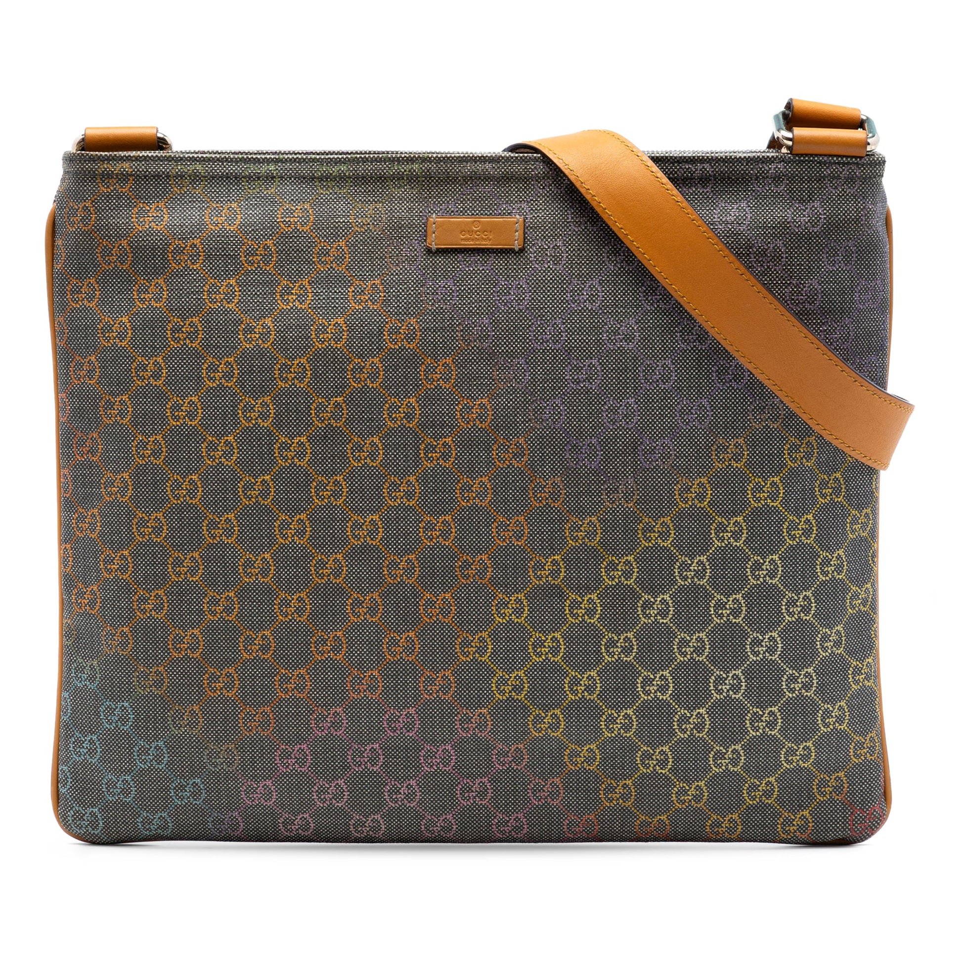 Gucci Multicolor GG Supreme Crossbody
