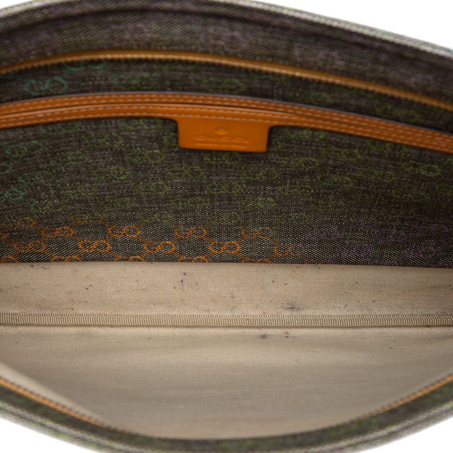 Gucci Multicolor GG Supreme Crossbody