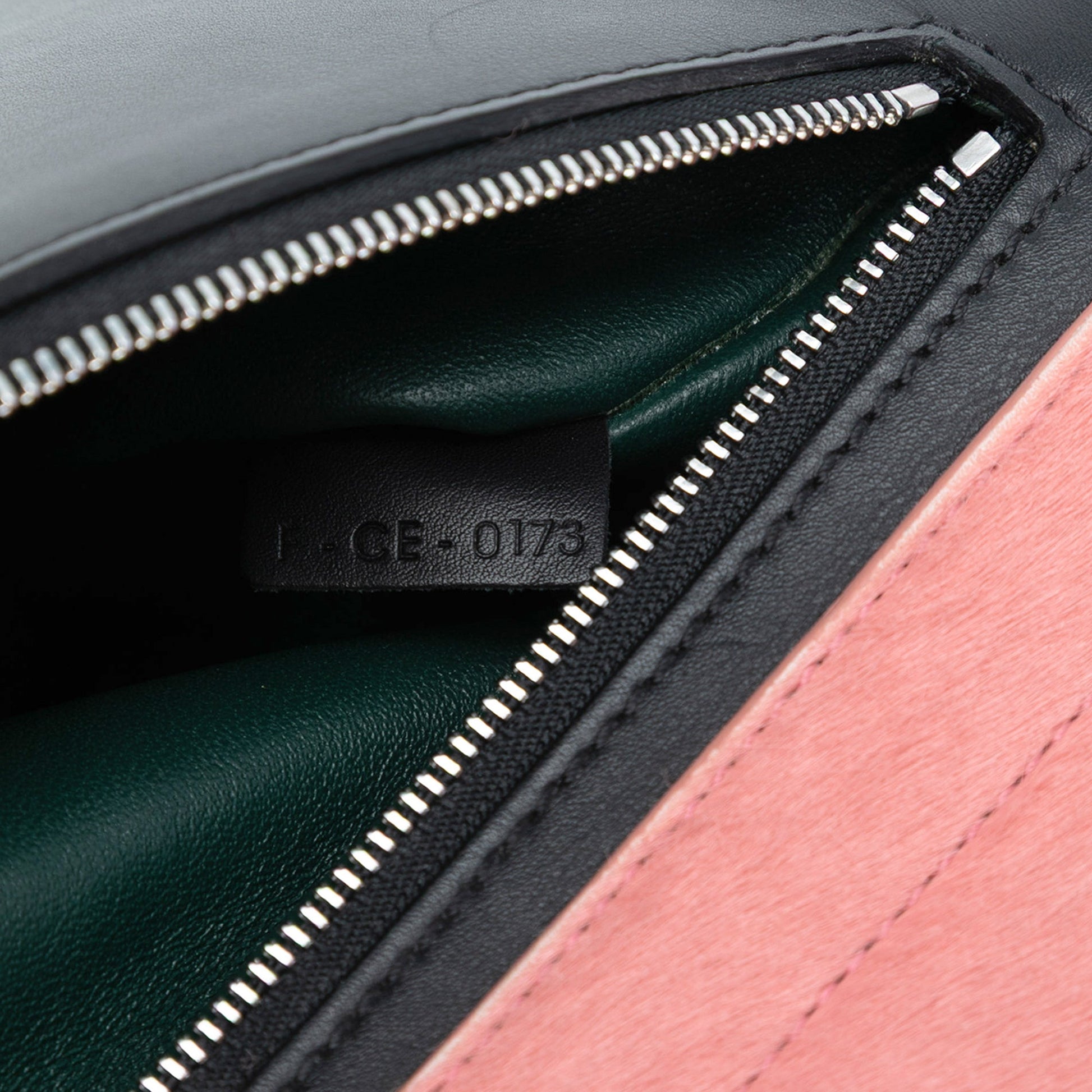 Celine Medium Tricolor Calfskin and Ponyhair Trapeze Satchel