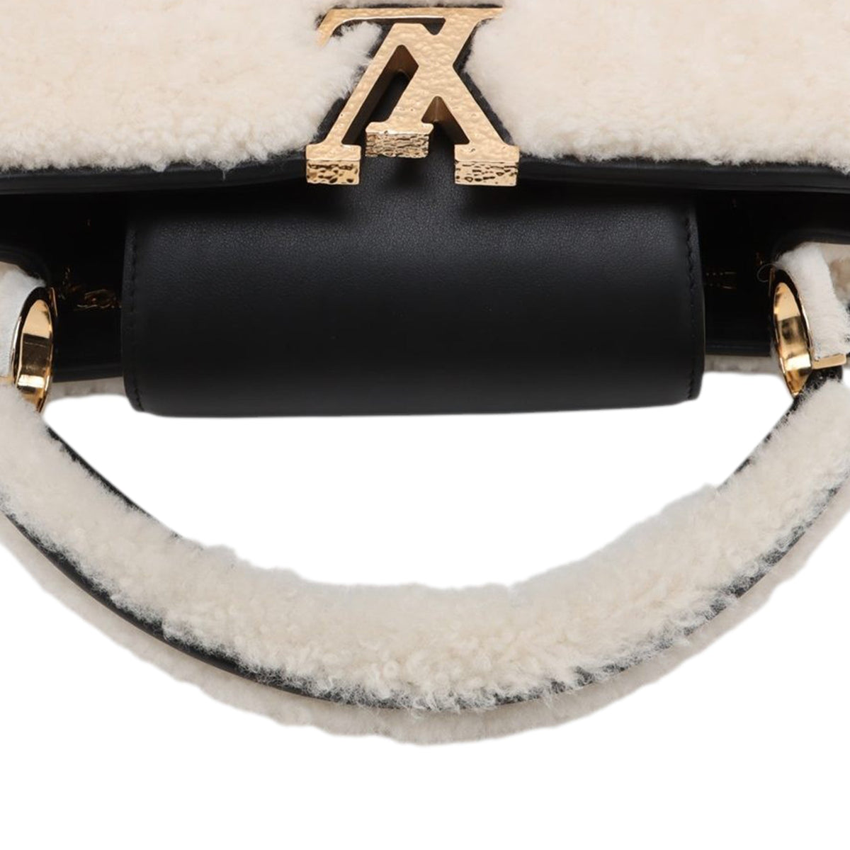 Louis Vuitton Shearling Capucines PM