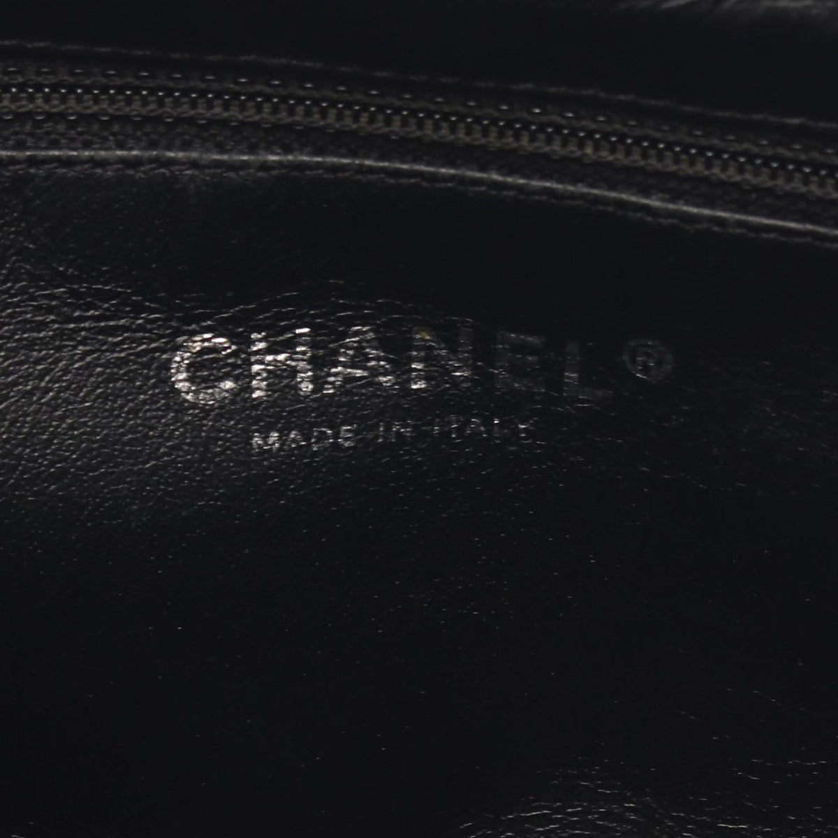 Chanel Quilted Lambskin Clutch — Black