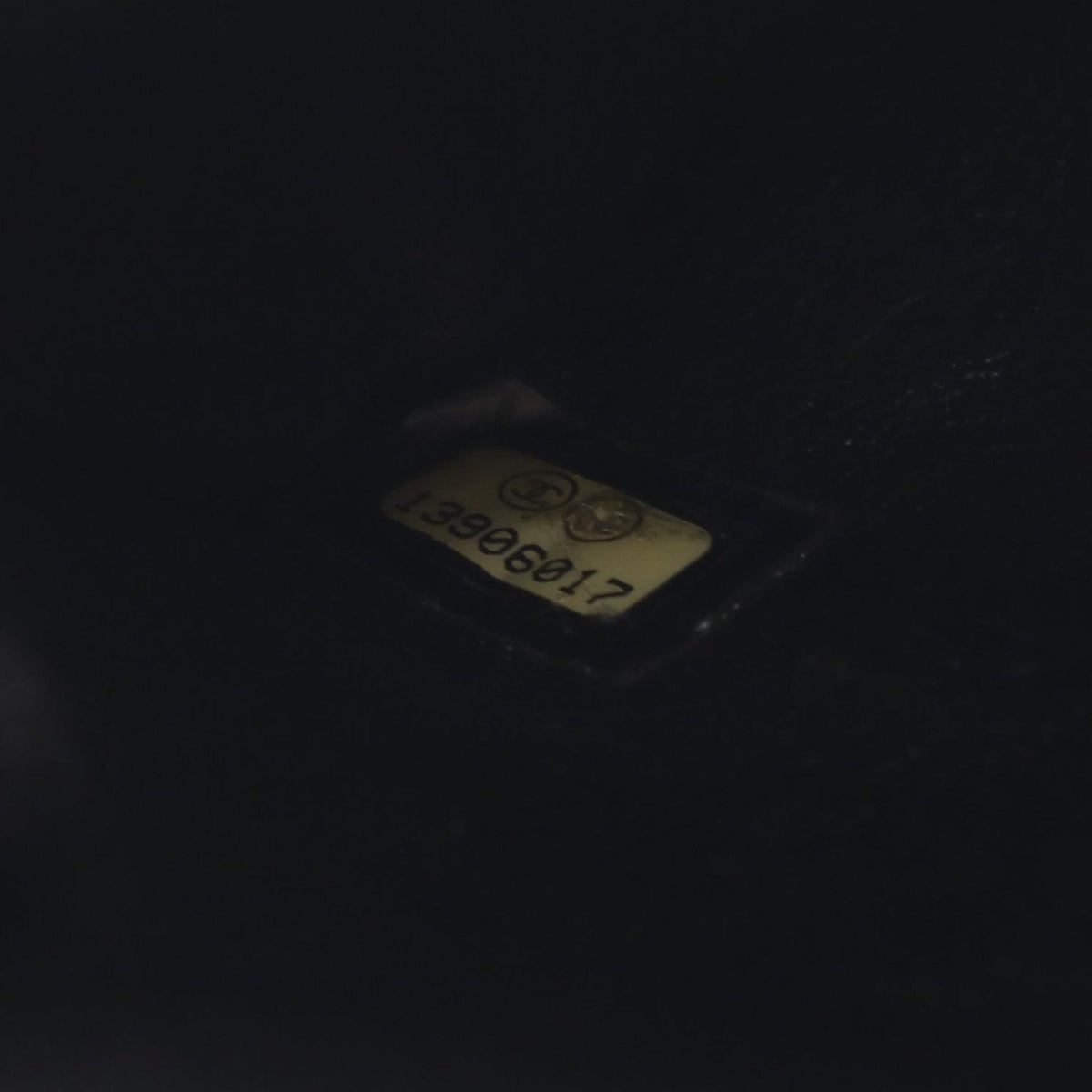 Chanel Quilted Lambskin Clutch — Black