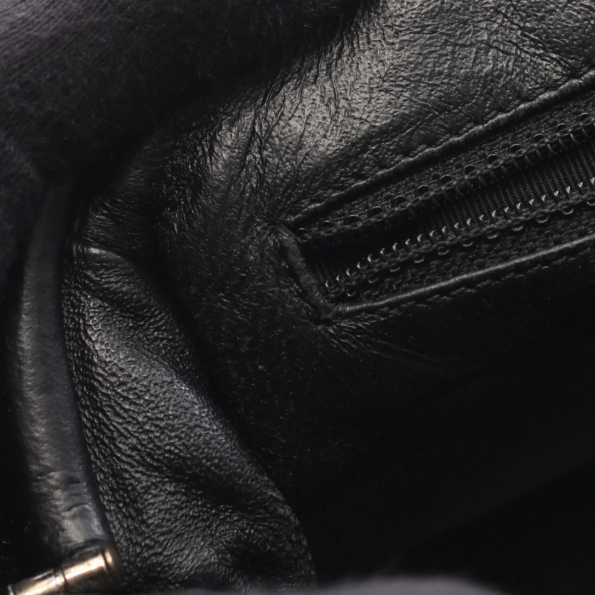 Chanel Quilted Lambskin Clutch — Black