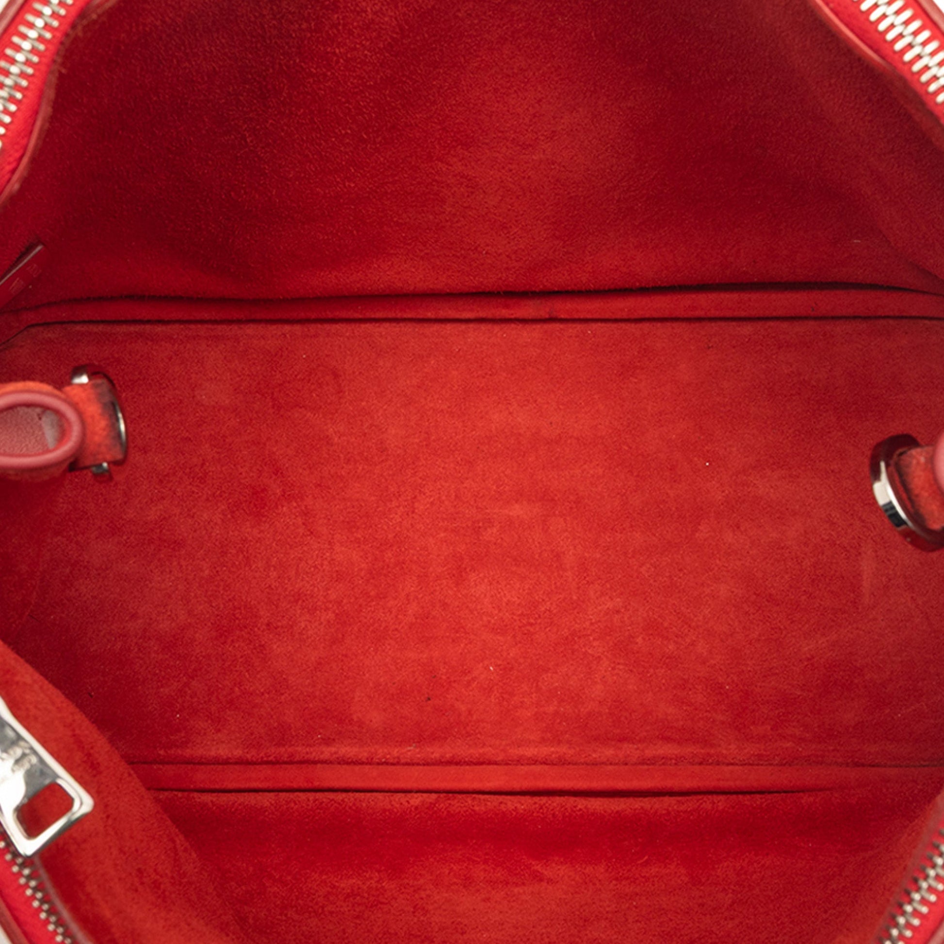 Medium City Calf Galleria Double Zip Satchel