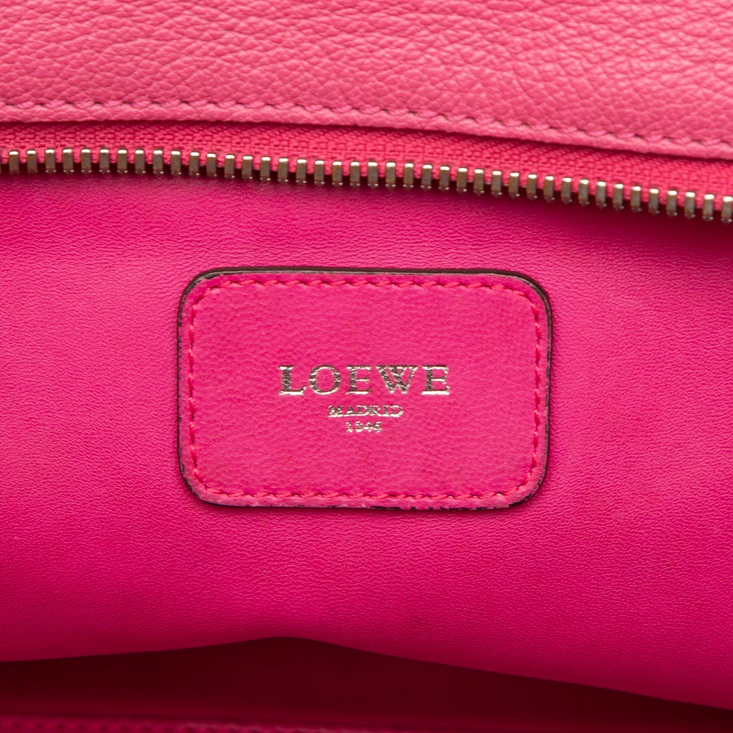 LOEWE Tricolor Goatskin Amazona 36