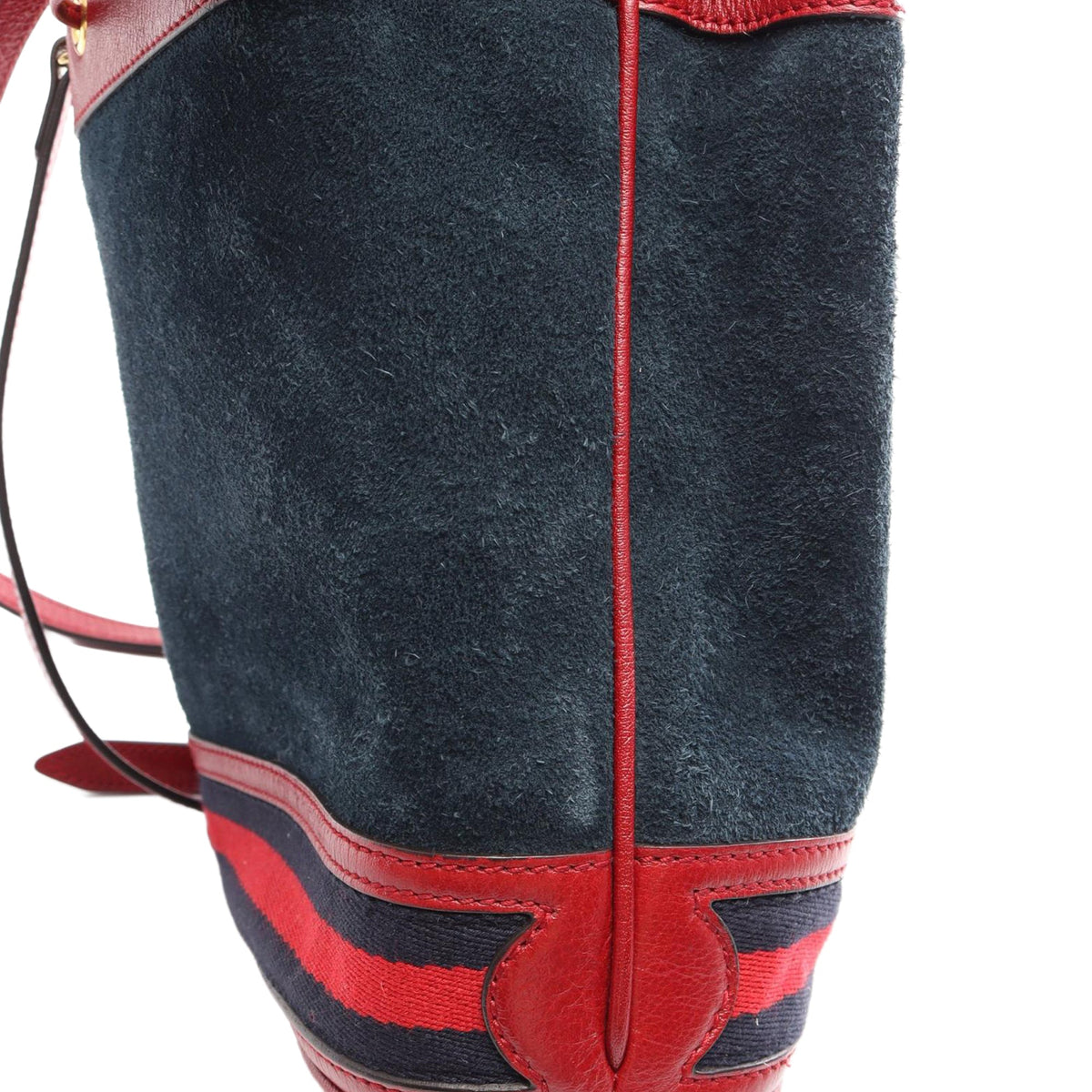 Gucci Small Suede Ophidia Bucket