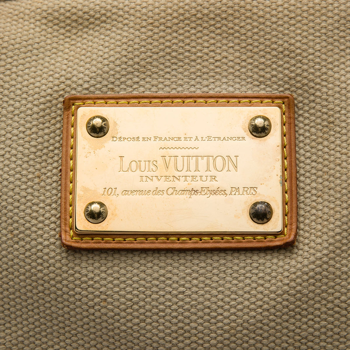 Louis Vuitton Antigua Cabas GM — Beige