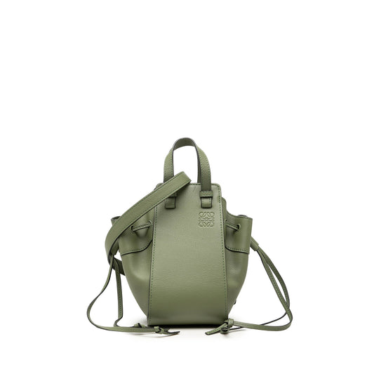 LOEWE Mini Leather Drawstring Hammock Bag