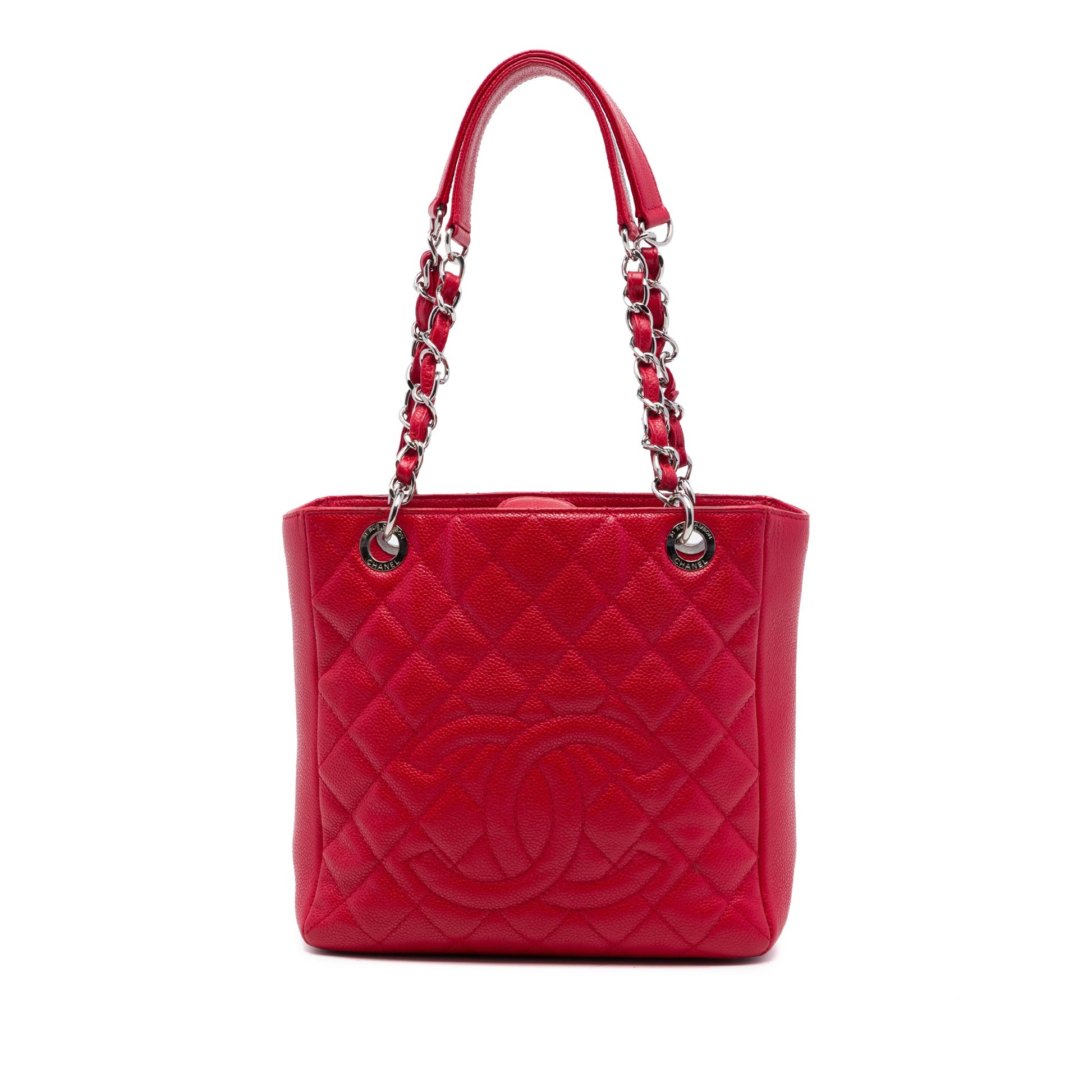 Chanel Caviar Petite Shopping Tote