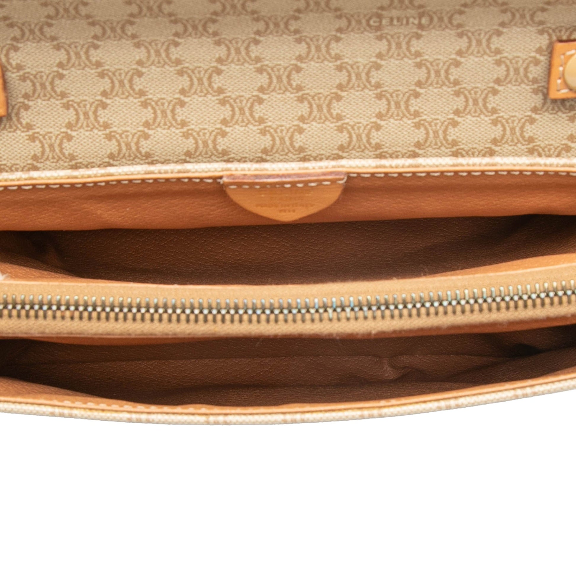 Celine Macadam Coated Canvas Crossbody