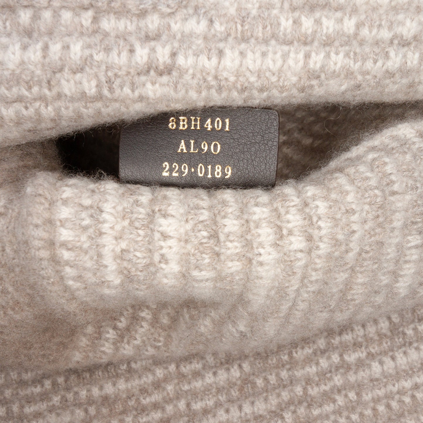 Fendi Large Zucca Cashmere Shopper Tote