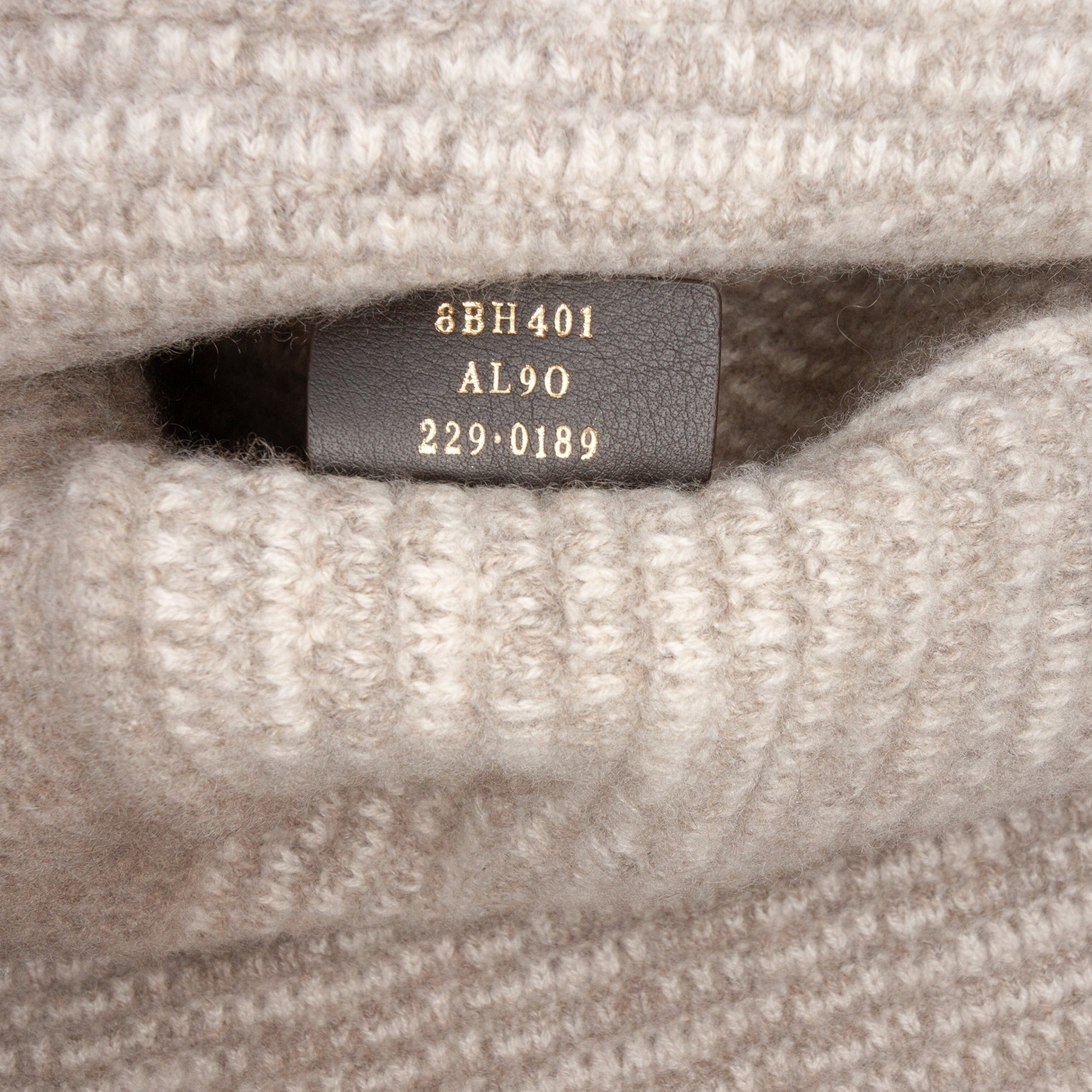 Fendi Large Zucca Cashmere Shopper Tote