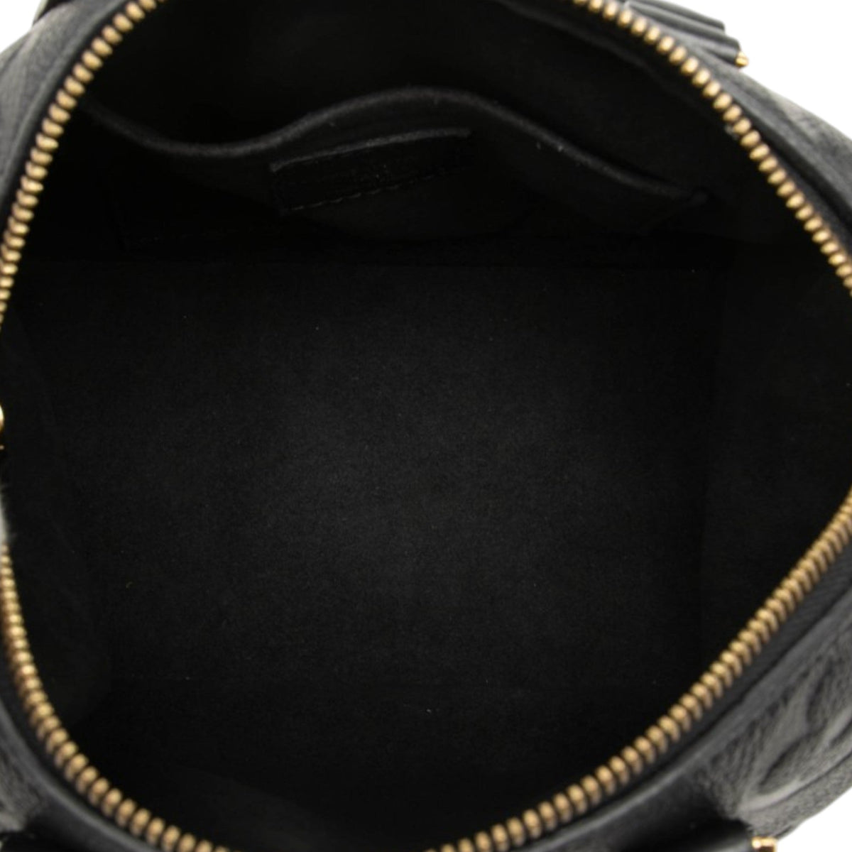Louis Vuitton Monogram Giant Empreinte Speedy Bandouliere 20 — Black