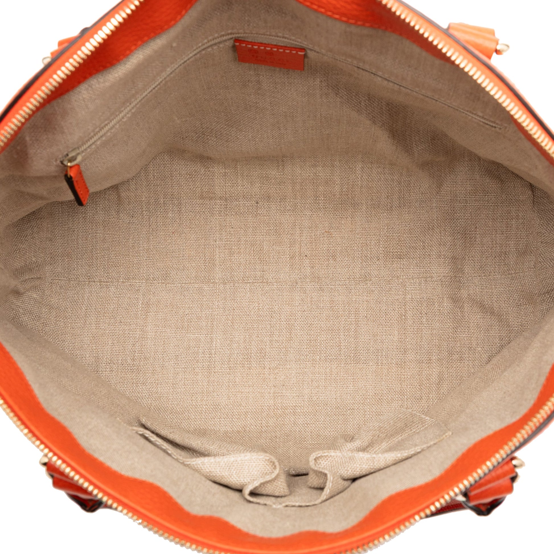 Gucci Medium Leather GG Charm Dome Satchel