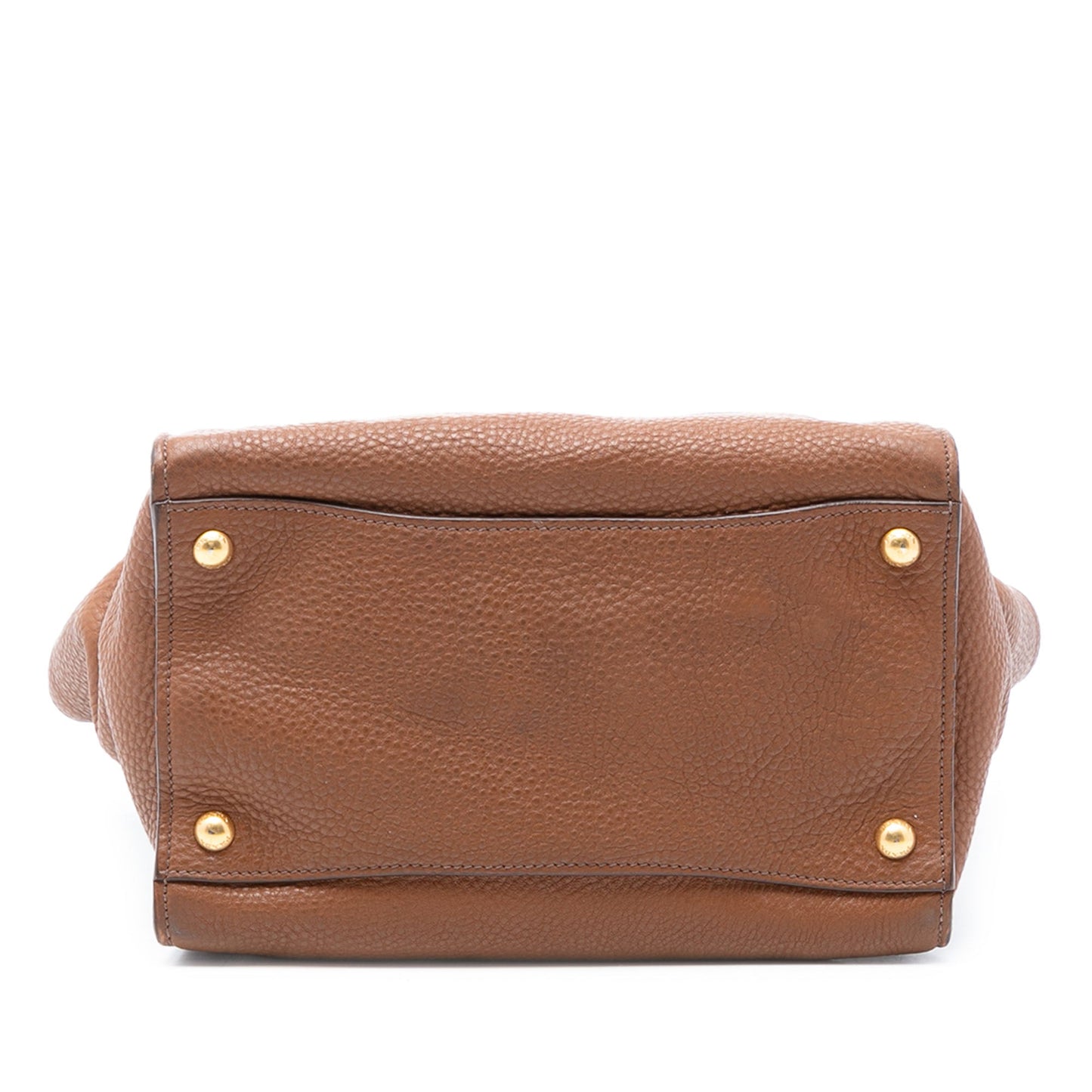 Prada Vitello Daino Sound Lock Satchel