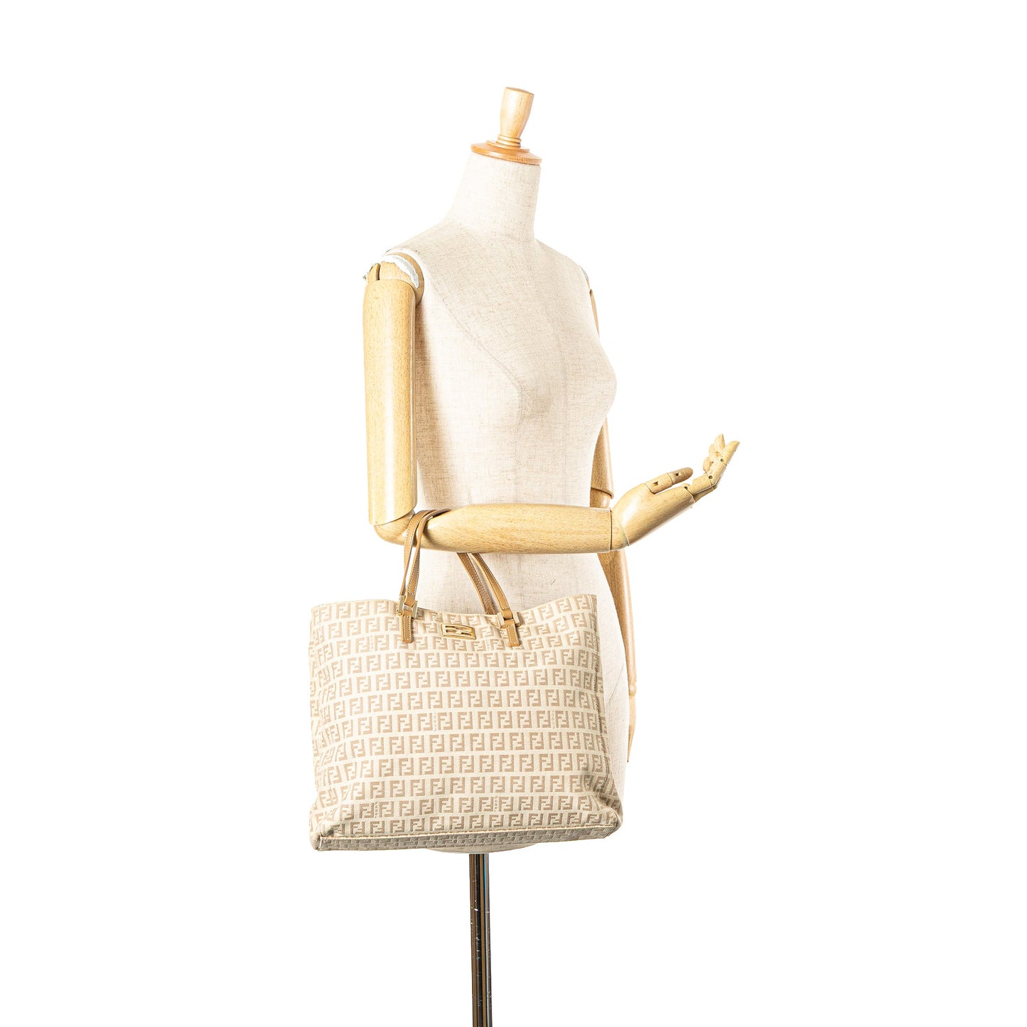 Fendi Zucchino Canvas Tote