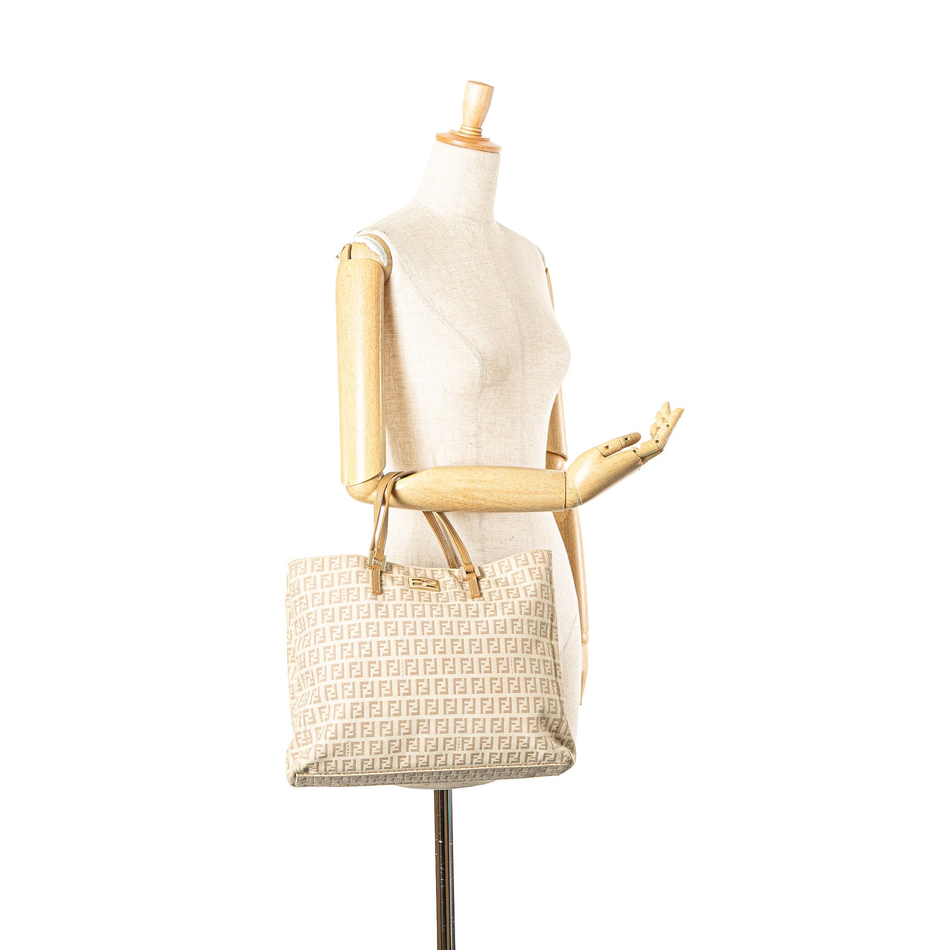 Fendi Zucchino Canvas Tote