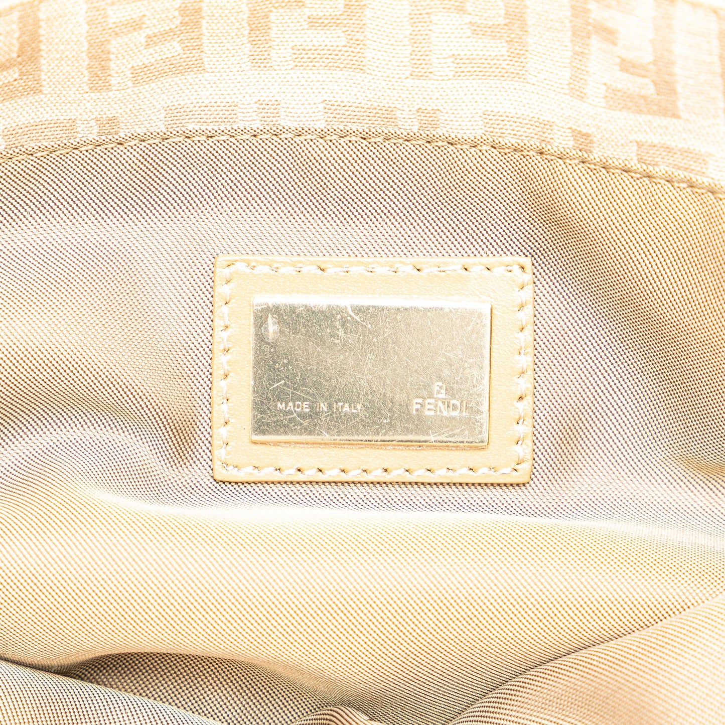 Fendi Zucchino Canvas Tote