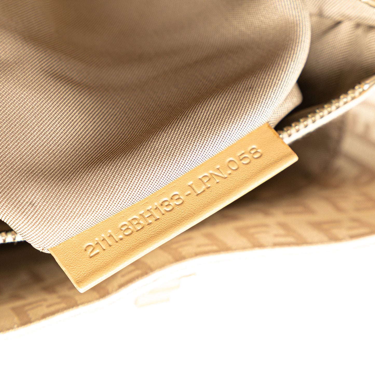 Fendi Zucchino Canvas Tote