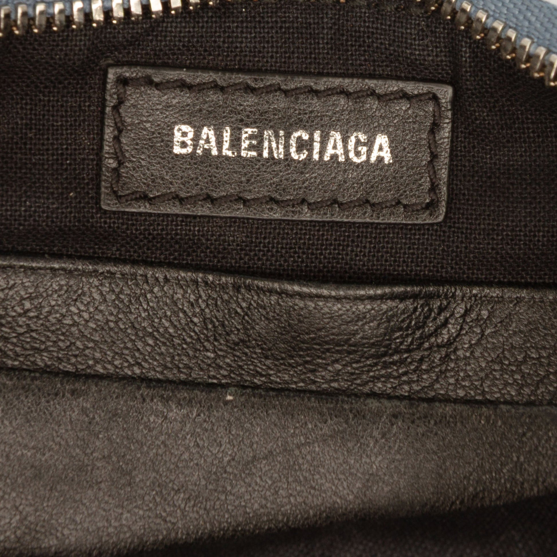 Balenciaga Mini BB Monogram Denim Le Cagole
