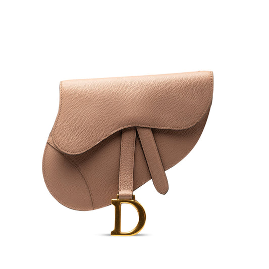 Dior Leather Saddle Belt Bag