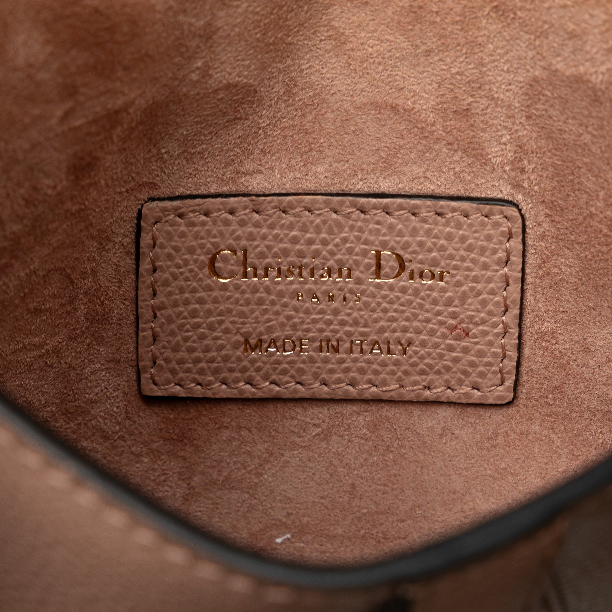 Dior Leather Saddle Belt Bag
