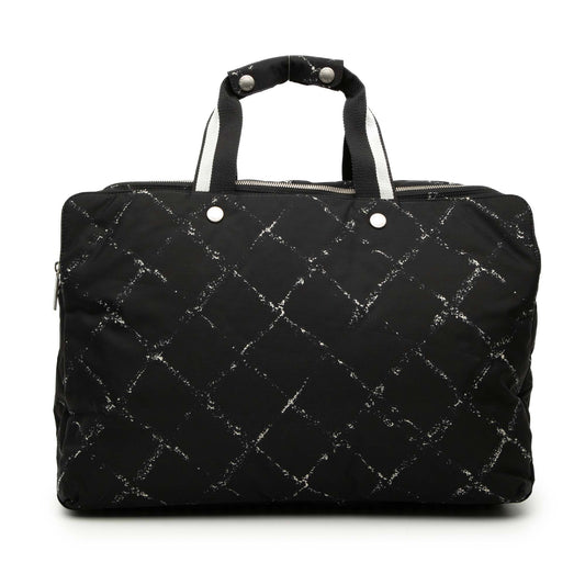 Chanel Old Travel Line Nylon Travel Bag