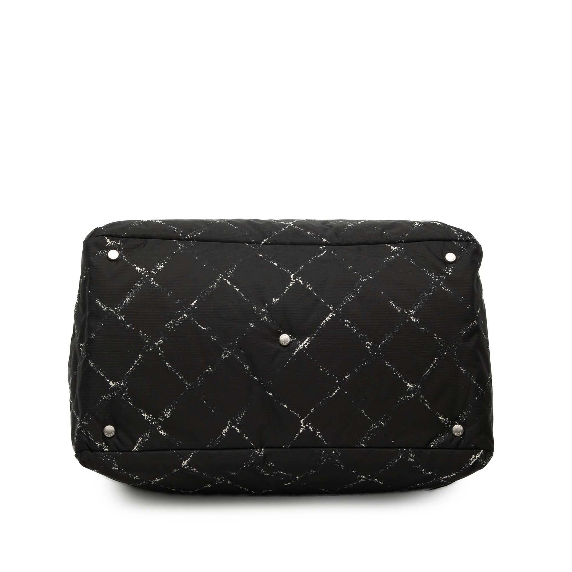 Chanel Old Travel Line Nylon Travel Bag