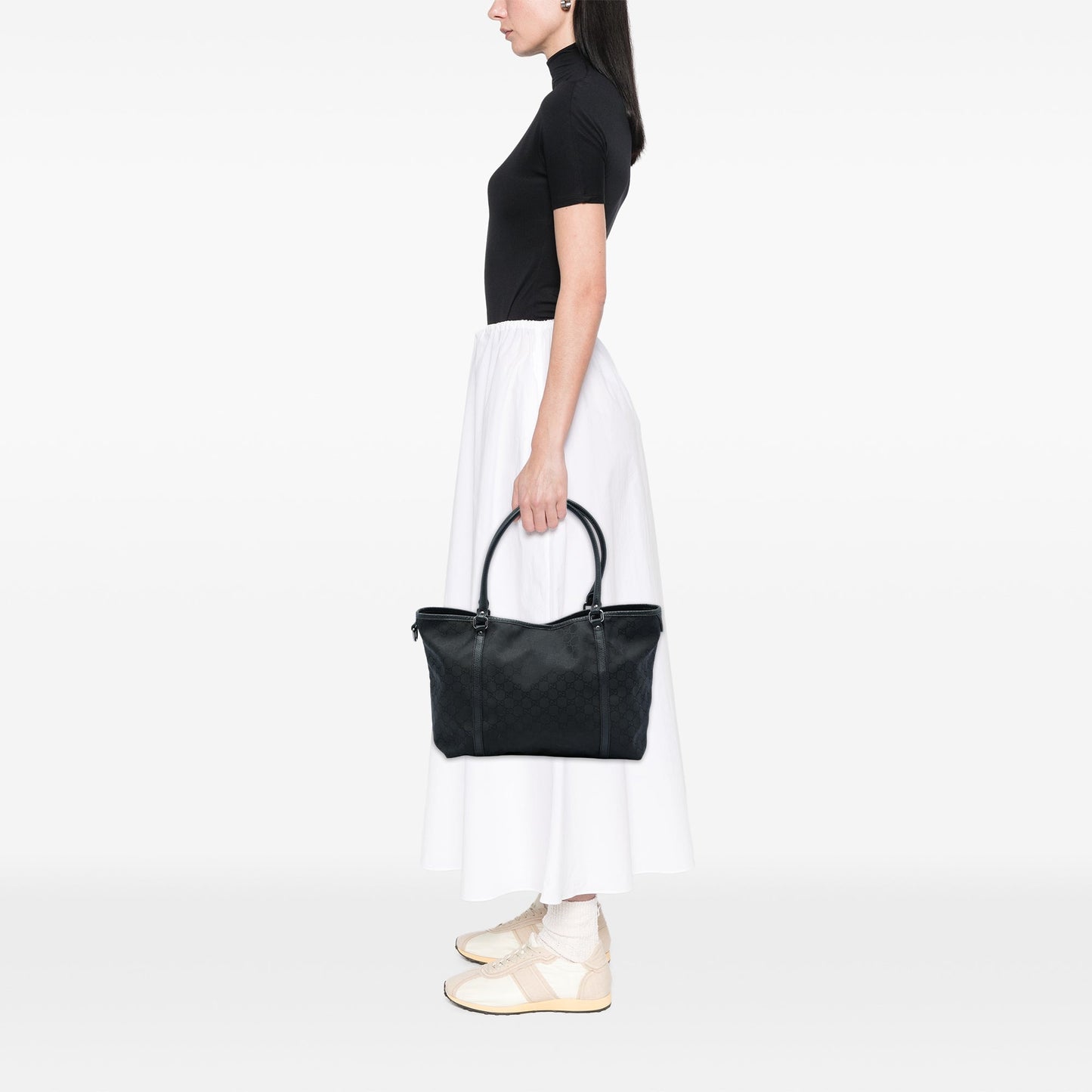 Gucci Medium GG Nylon Joy Tote