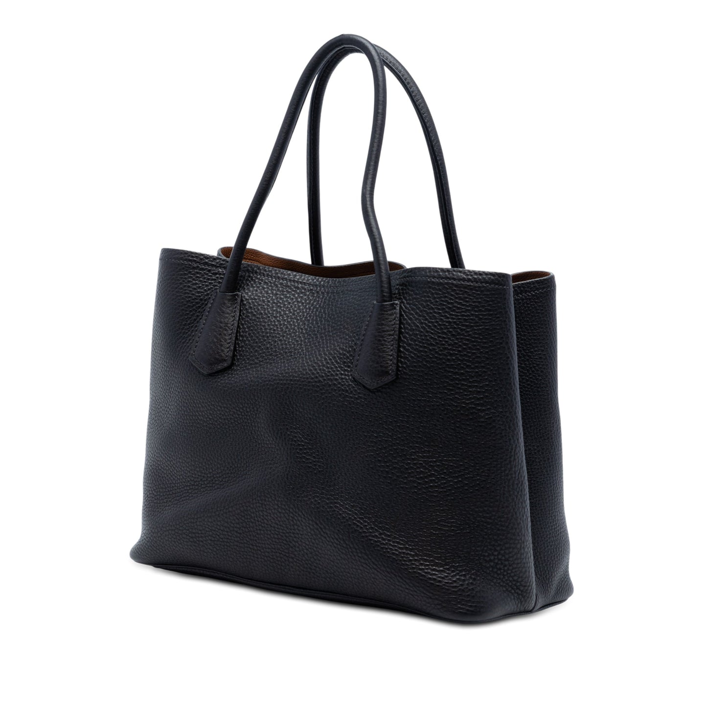Prada Medium Vitello Daino Cuir Double Handle Satchel