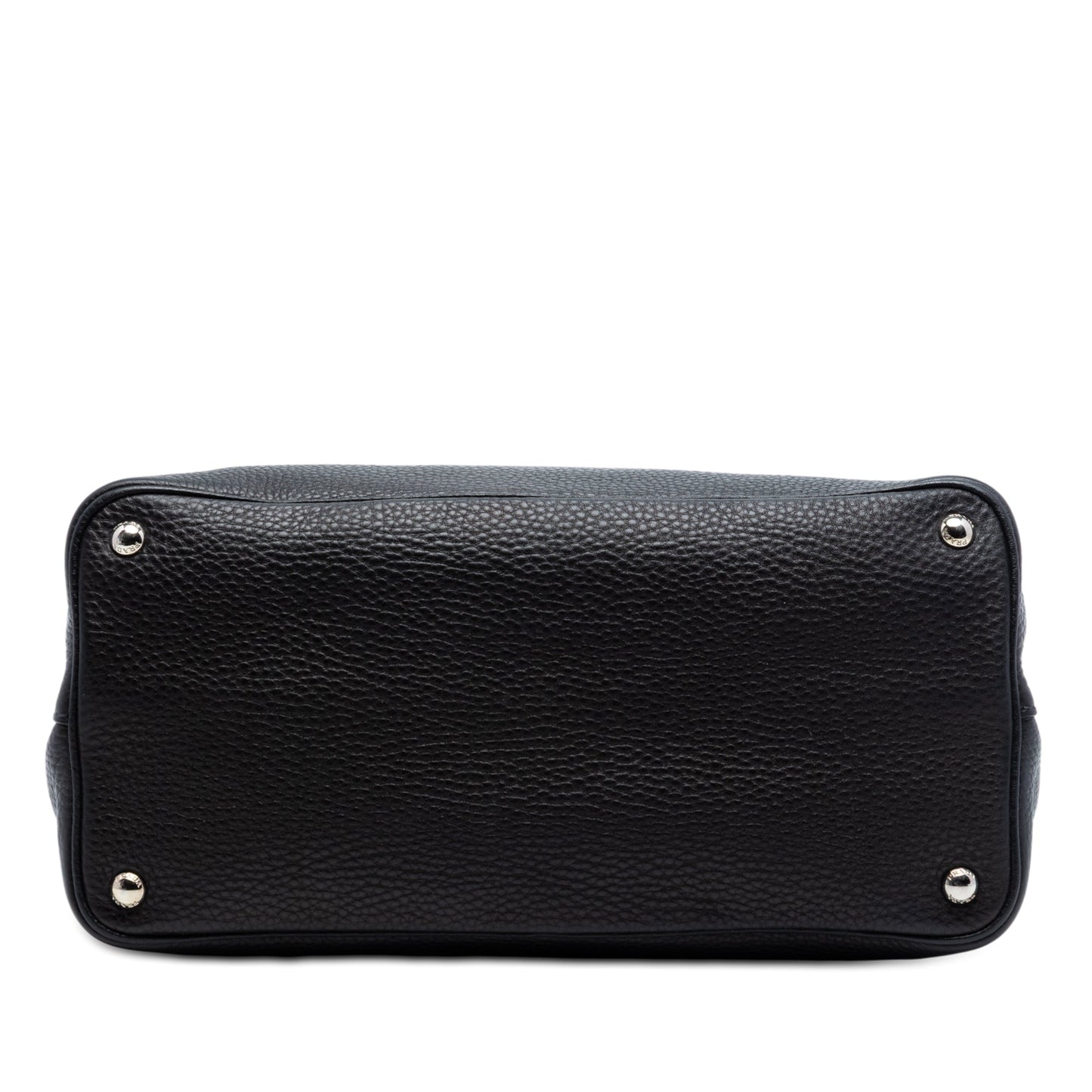 Prada Medium Vitello Daino Cuir Double Handle Satchel