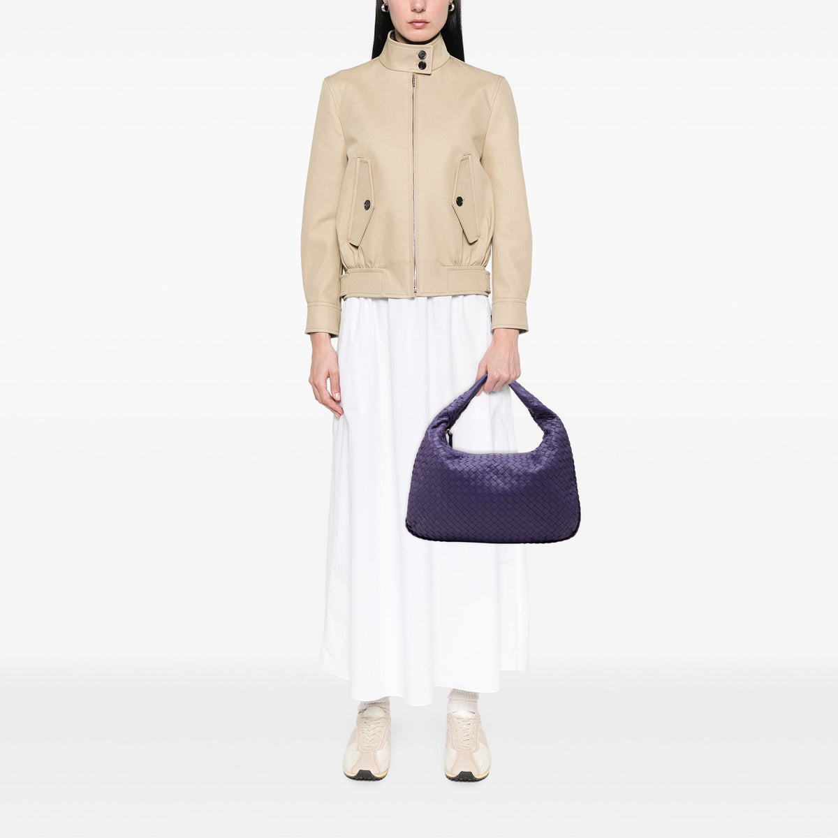 Bottega Veneta Small Nappa Intrecciato Veneta Hobo