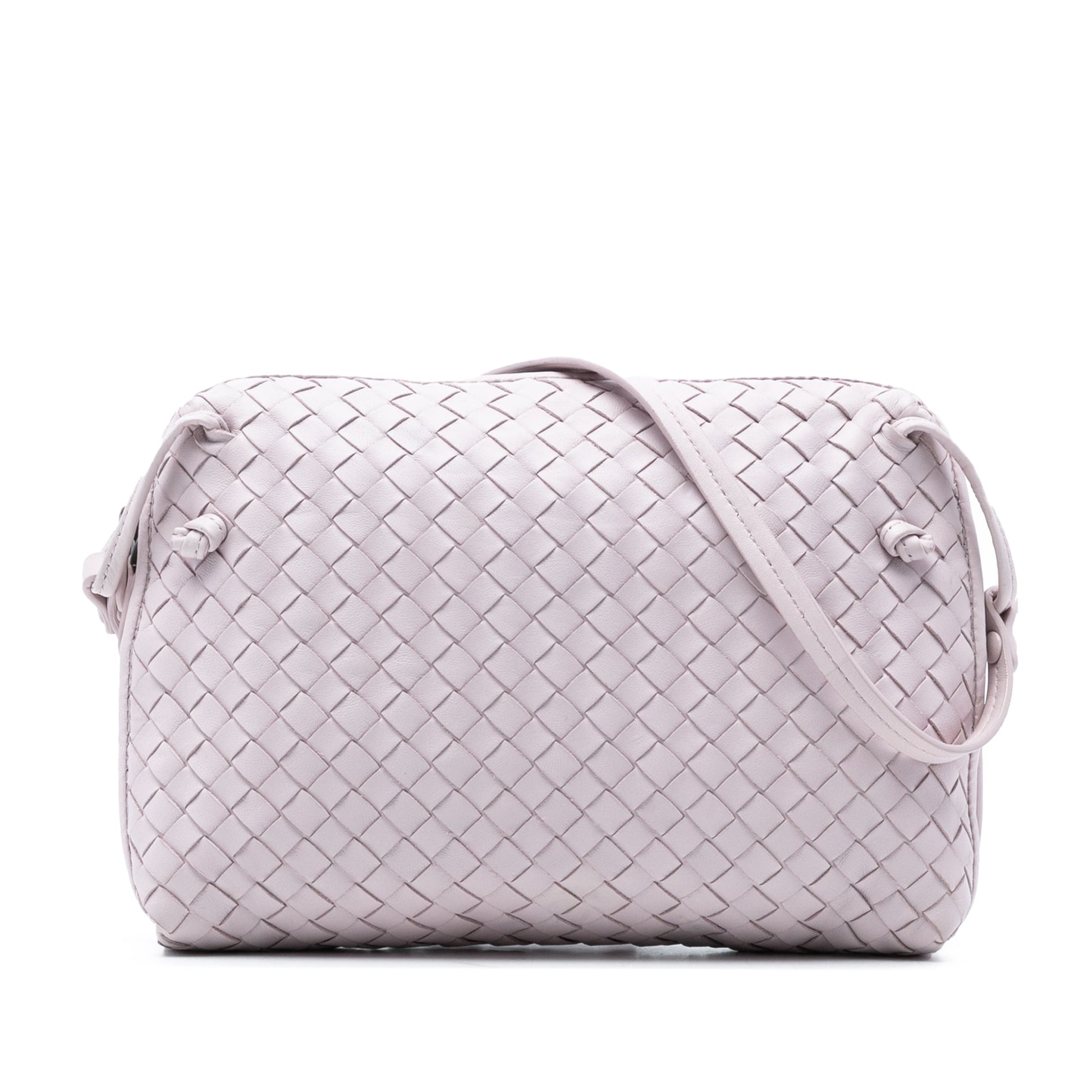 Bottega Veneta Nappa Intrecciato Nodini Crossbody