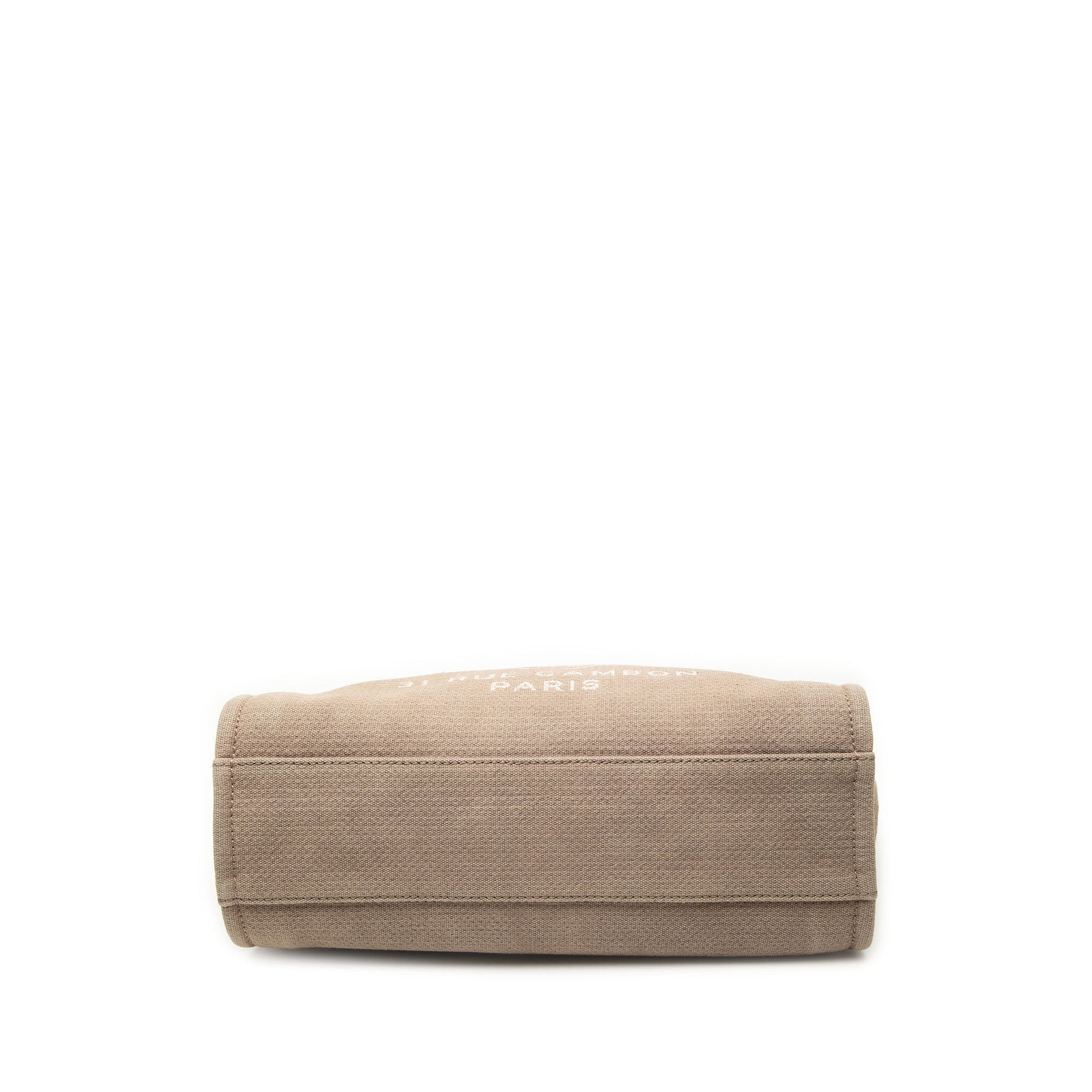Chanel Small Canvas Deauville Tote