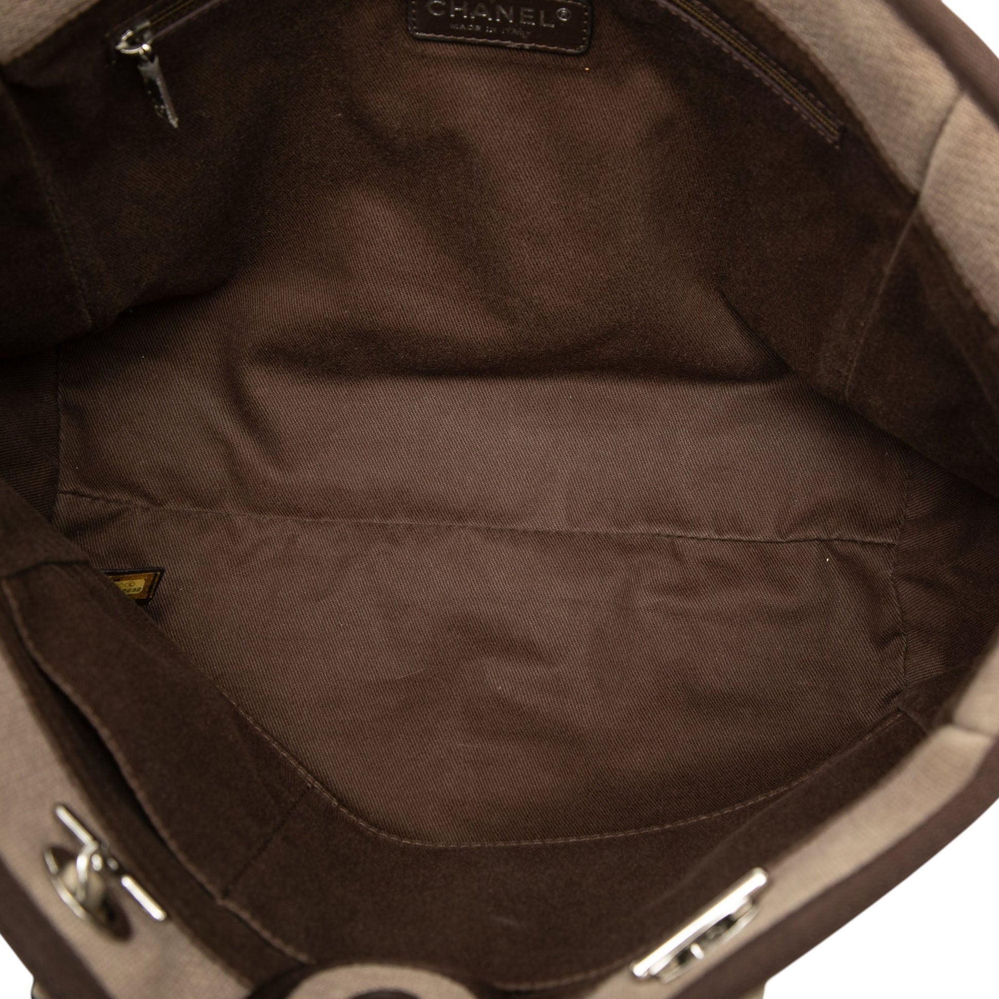 Chanel Small Canvas Deauville Tote