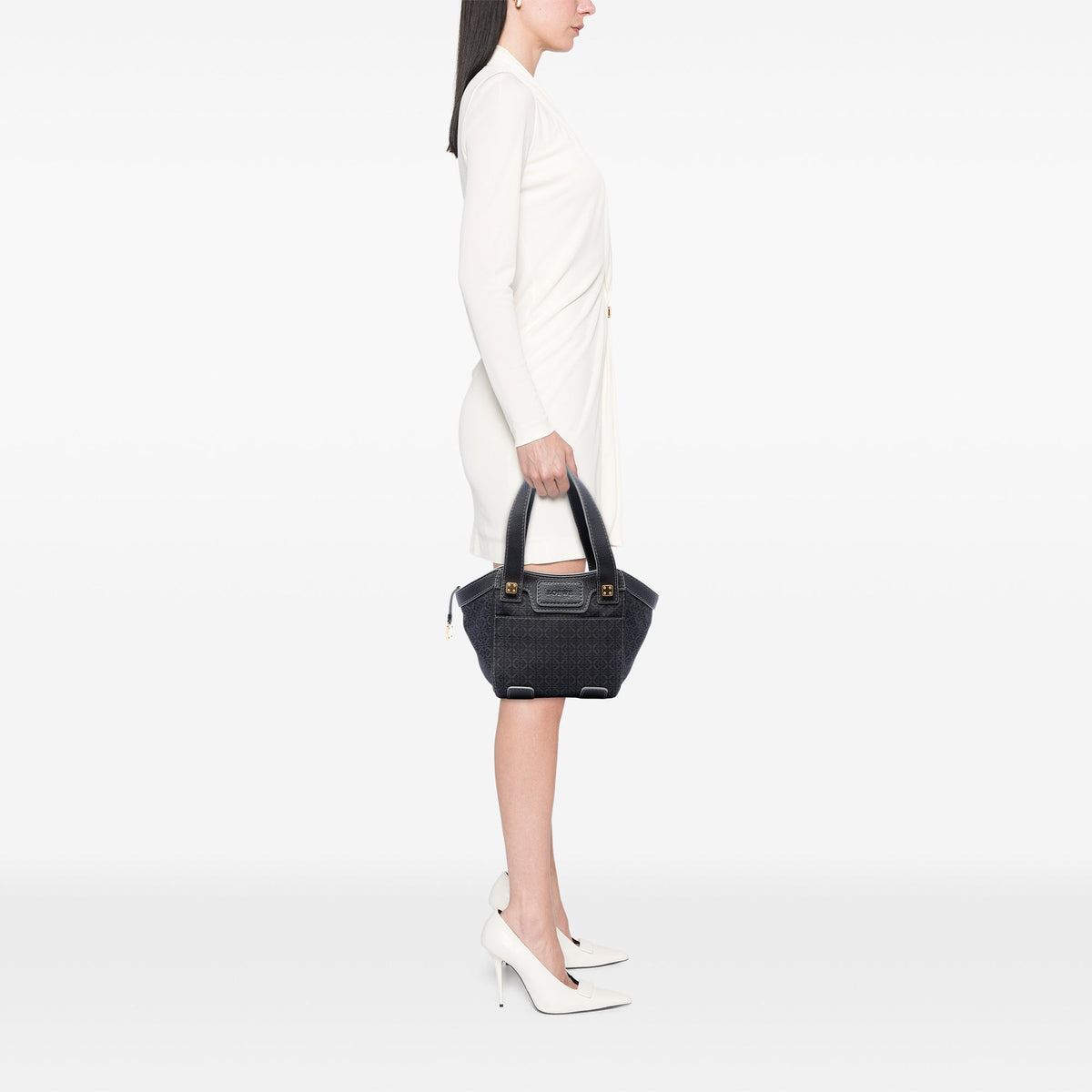 LOEWE Anagram Canvas Tote
