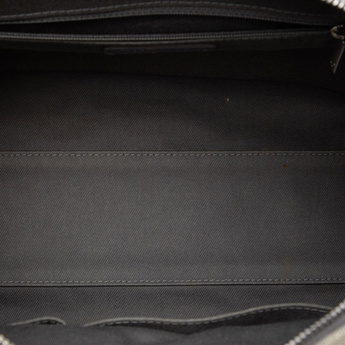 Chanel Large Canvas Deauville Bowling Bag