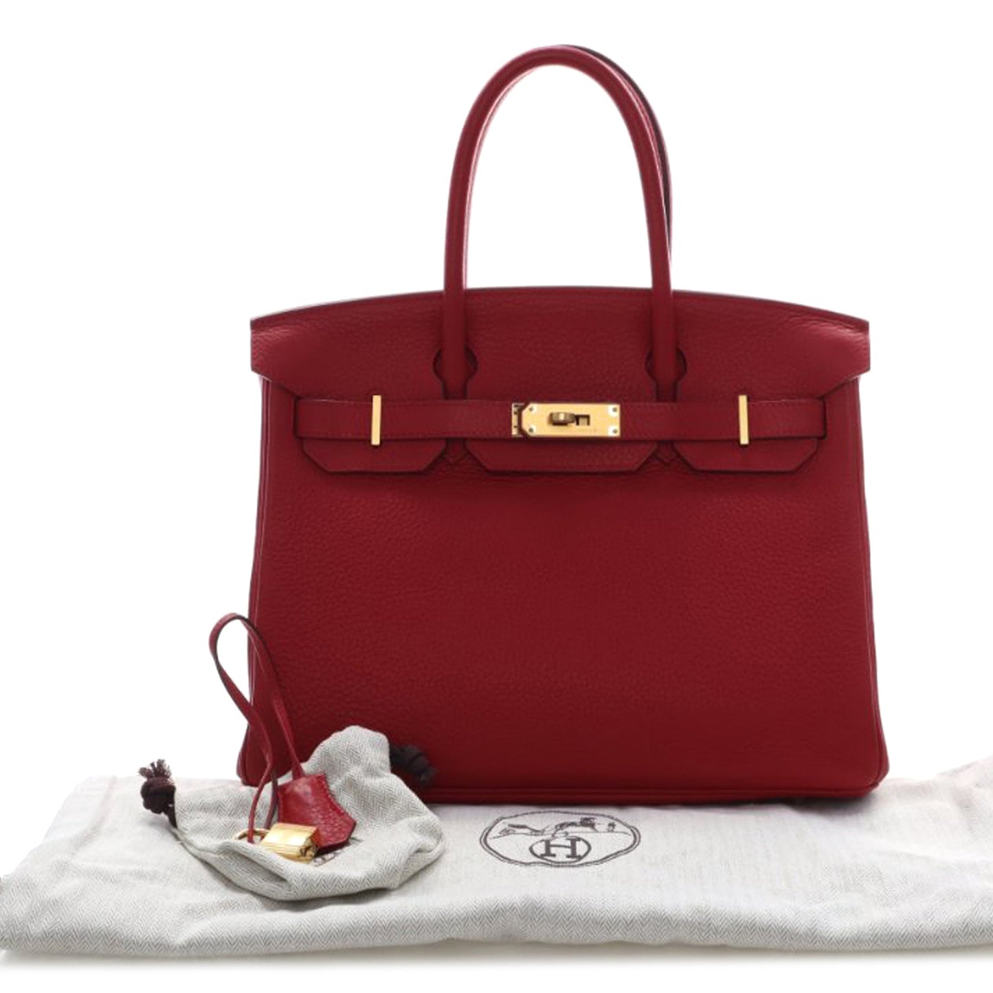 Hermès Clemence Birkin Retourne 30