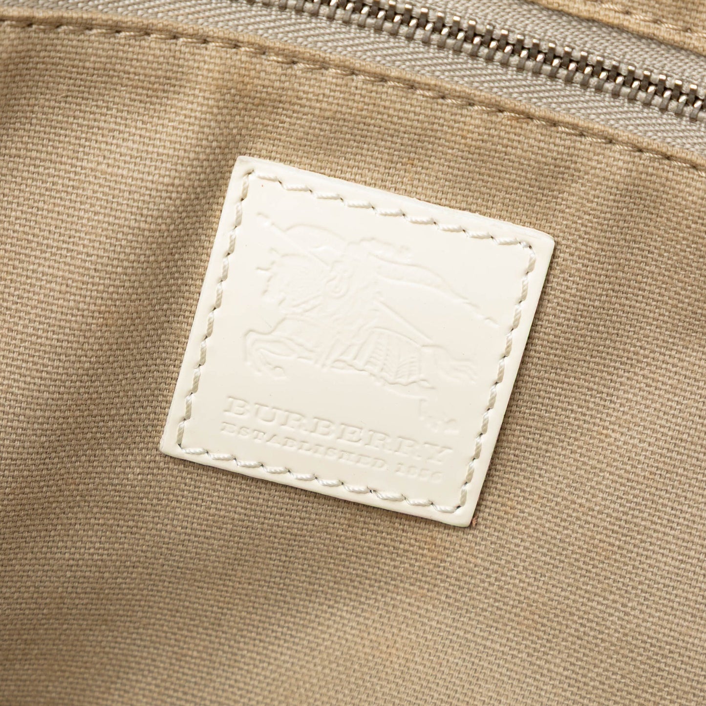 Burberry House Check Coated Canvas Hearts Gracie Tote