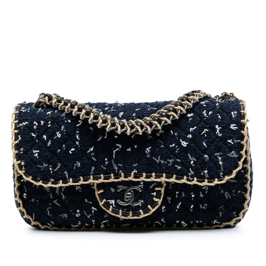 Chanel Quilted Tweed St Tropez Flap
