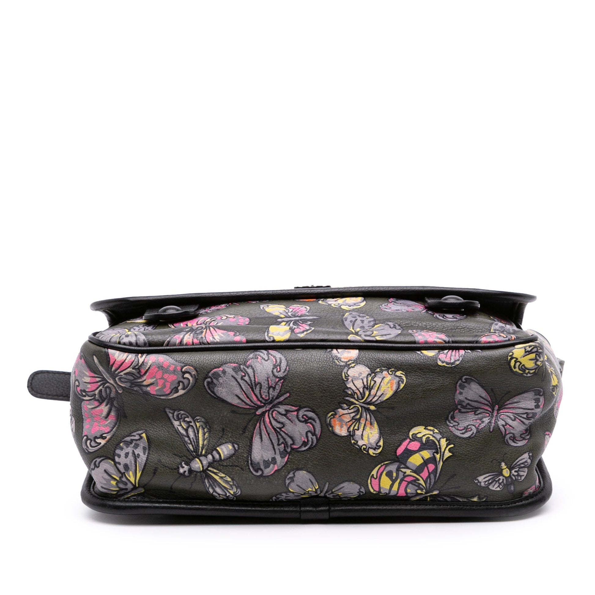 LOEWE Tales of Spain Butterfly Printed Leather Anagram Crossbody