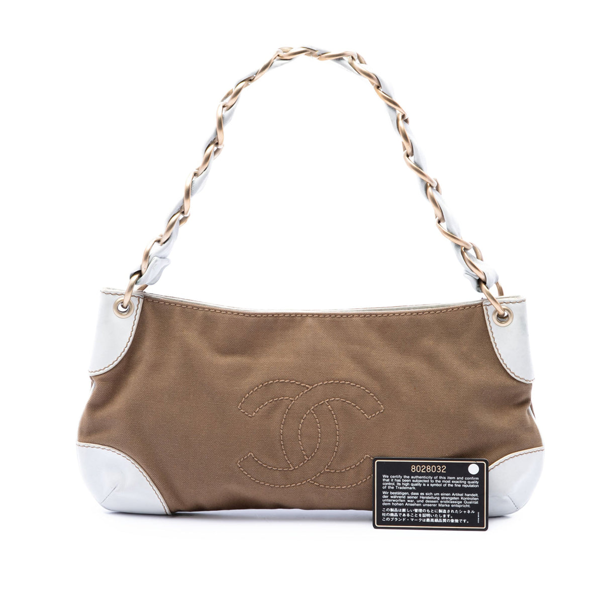Chanel Canvas Olsen Shoulder Bag