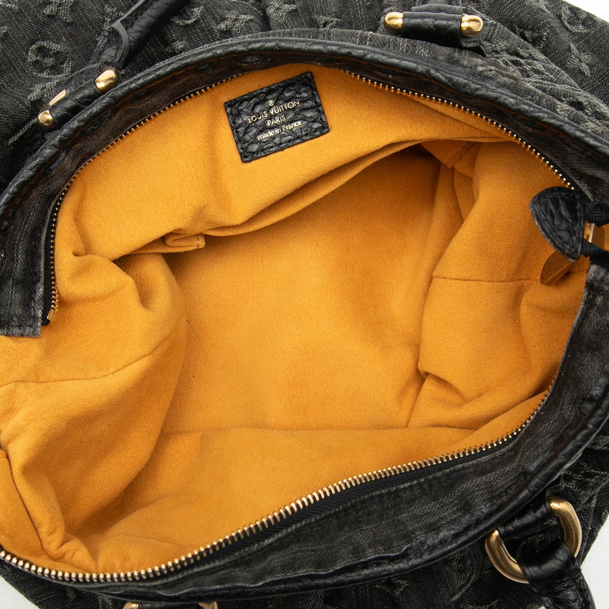 Monogram Denim Neo Cabby GM