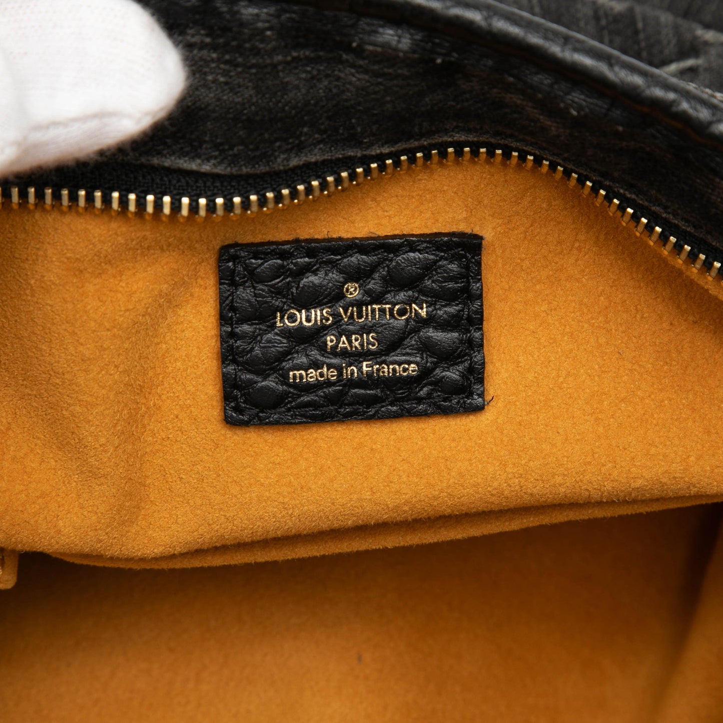 Monogram Denim Neo Cabby GM