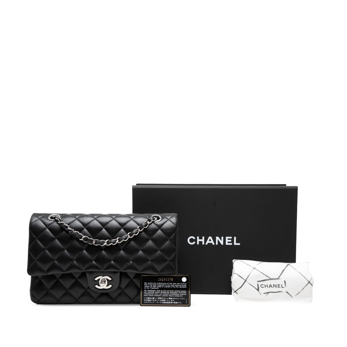 Chanel Medium Classic Lambskin Double Flap